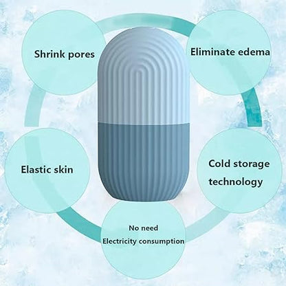 Silicone Face Glow Ice Roller