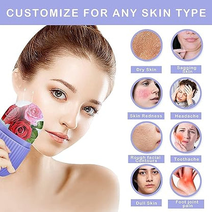 Silicone Face Glow Ice Roller